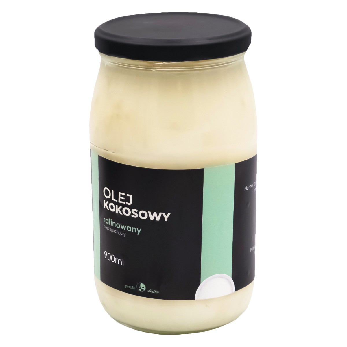 Olej kokosowy rafinowany - bezzapachowy 900ml